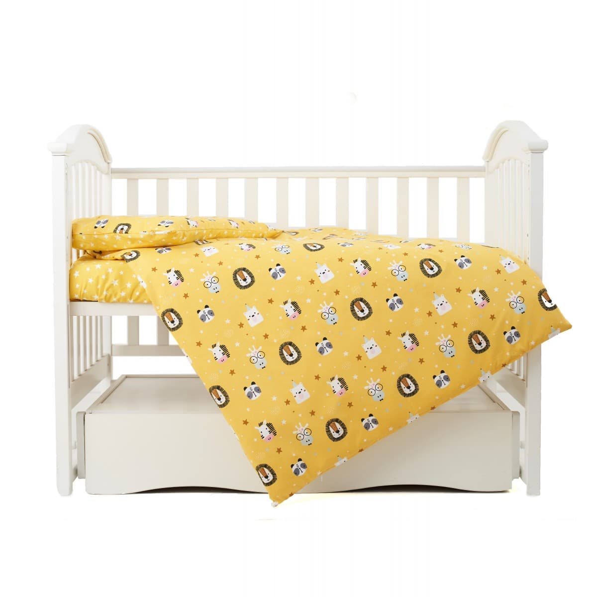 Сменный комплект Twins Zoo yellow 3ед 3022-TZ-05 Сменный комплект Twins Zoo yellow 3ед 3022-TZ-05