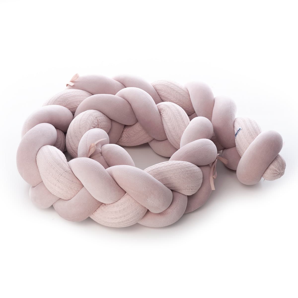 Бампер-коса Twins 220 см 2020-K3-220-24 powder pink Бампер-коса Twins 220 см 2020-K3-220-24 powder pink