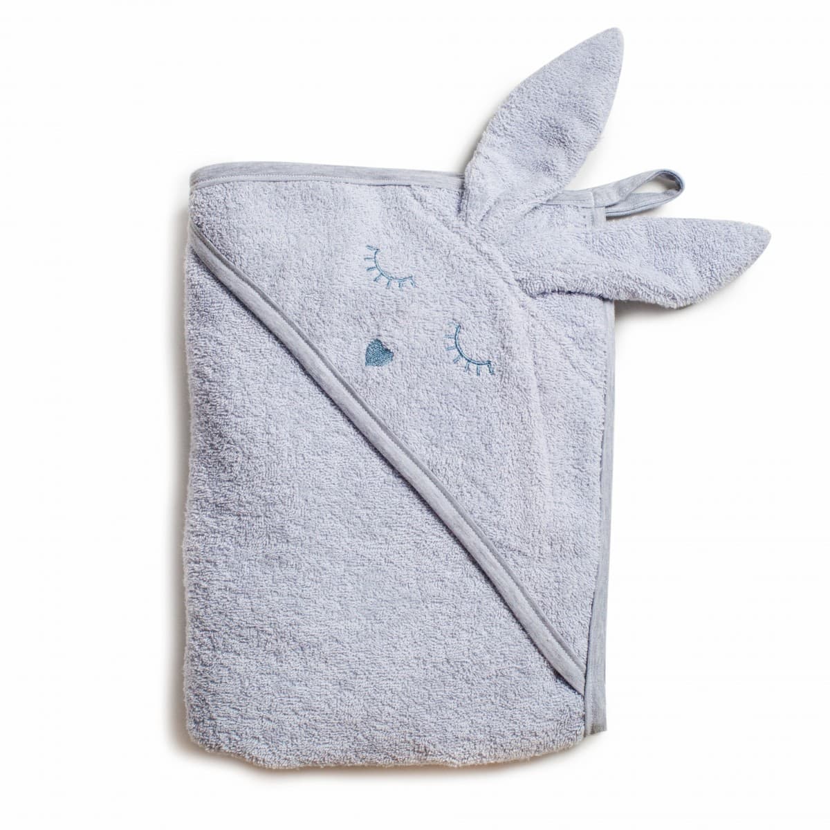 Полотенце-уголок для купания Twins Rabbit grey 1500-TANК-10 Полотенце-уголок для купания Twins Rabbit grey 1500-TANК-10