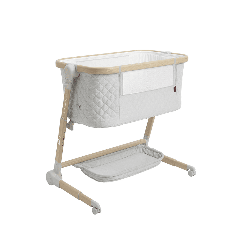 Кровать приставная Carrello Salsa CRL-16507 Velora Grey Кровать приставная Carrello Salsa CRL-16507 Velora Grey