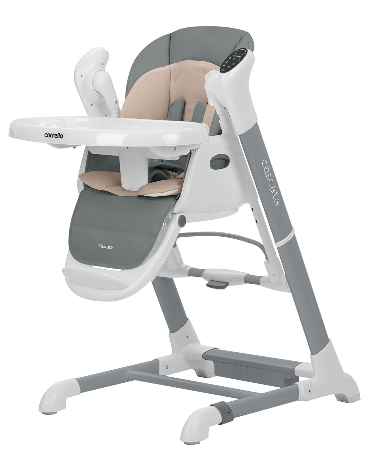 Стільчик для годування CARRELLO Cascata CRL-10303/1 Space Grey