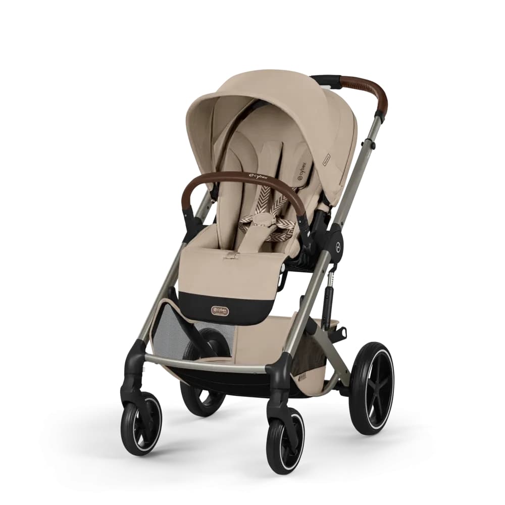Коляска прогулочная Cybex Balios S Lux 2026 TPE Almond Beige 526001193