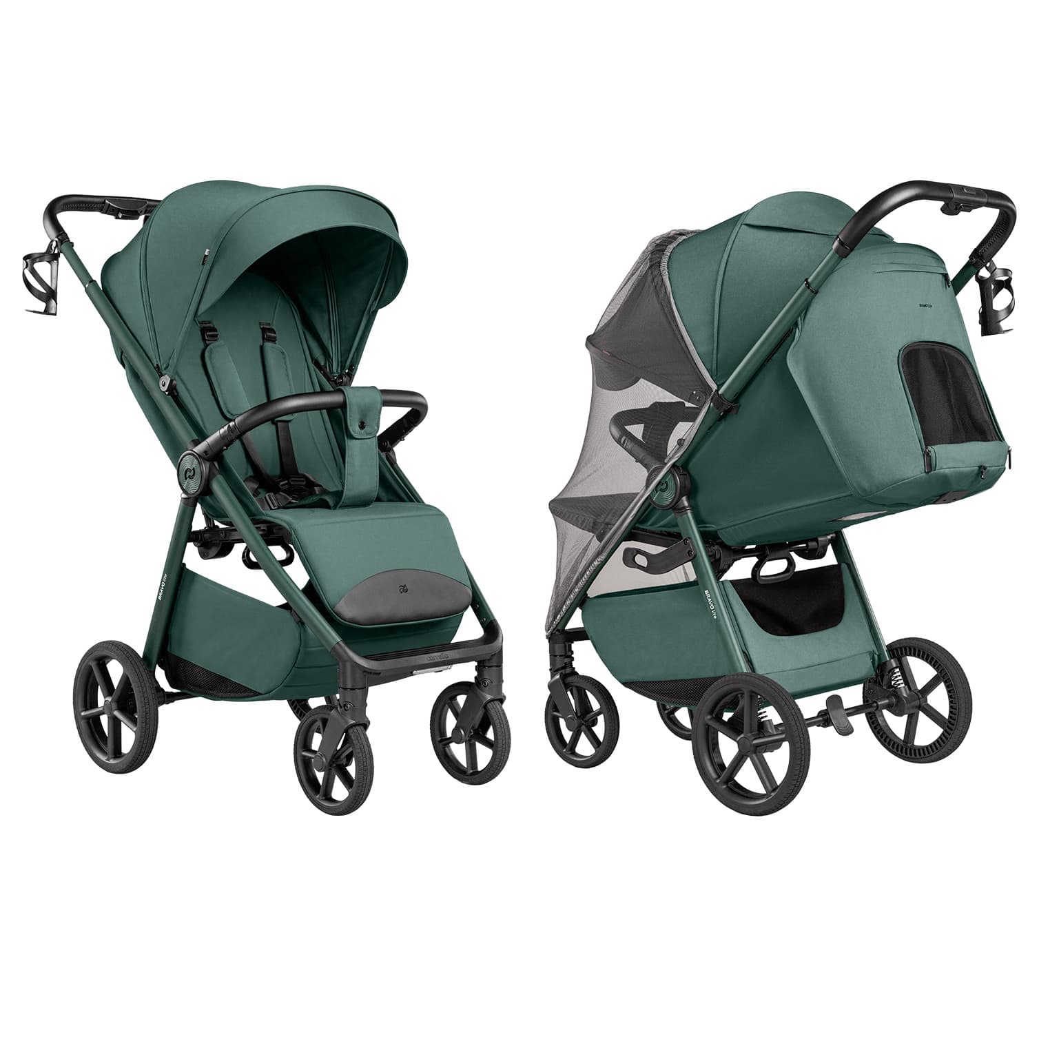 Коляска прогулочная Carrello Bravo Lite CRL-5529 County Green
