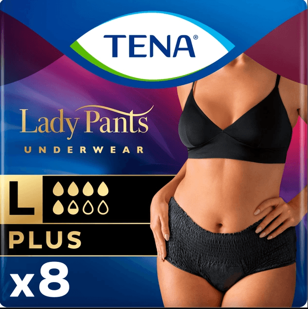 Трусы урологические Tena Lady Pants Plus L 8шт 782609-18 Трусы урологические Tena Lady Pants Plus L 8шт 782609-18