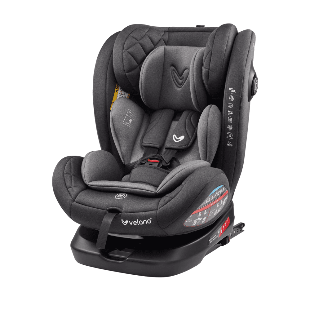 Автокрісло VELANO Aura 360° i-Size grey 48416