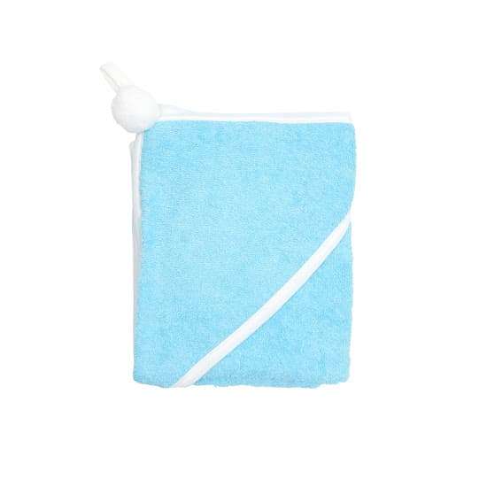 Полотенце-уголок для купания Twins Smurf 1510-RTS-337 aqua Полотенце-уголок для купания Twins Smurf 1510-RTS-337 aqua