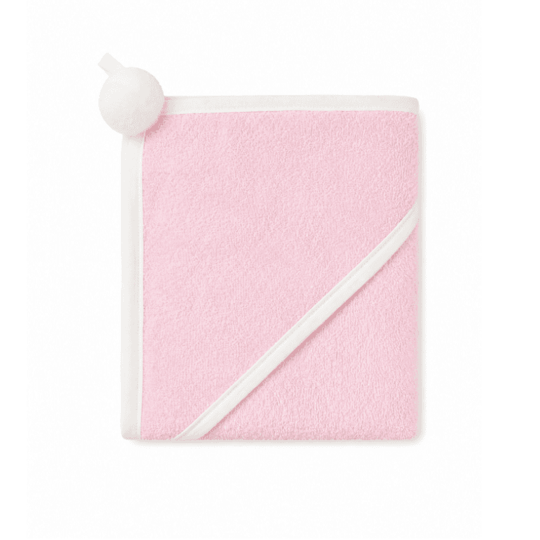 Полотенце-уголок для купания Twins Smurf pink 1510-RTS-08 Полотенце-уголок для купания Twins Smurf pink 1510-RTS-08