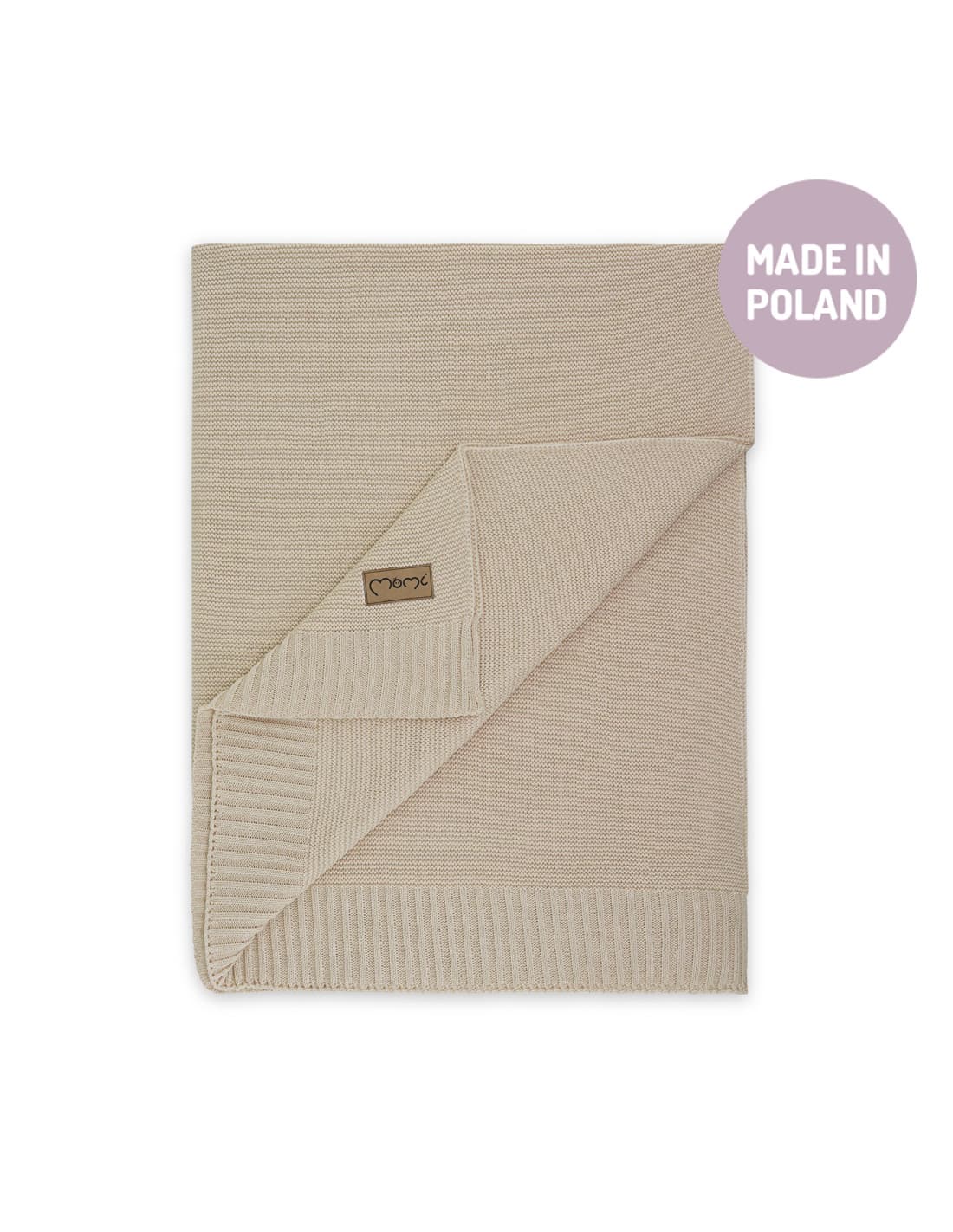 Плед лето MoMi HUG Beige AKCE00059