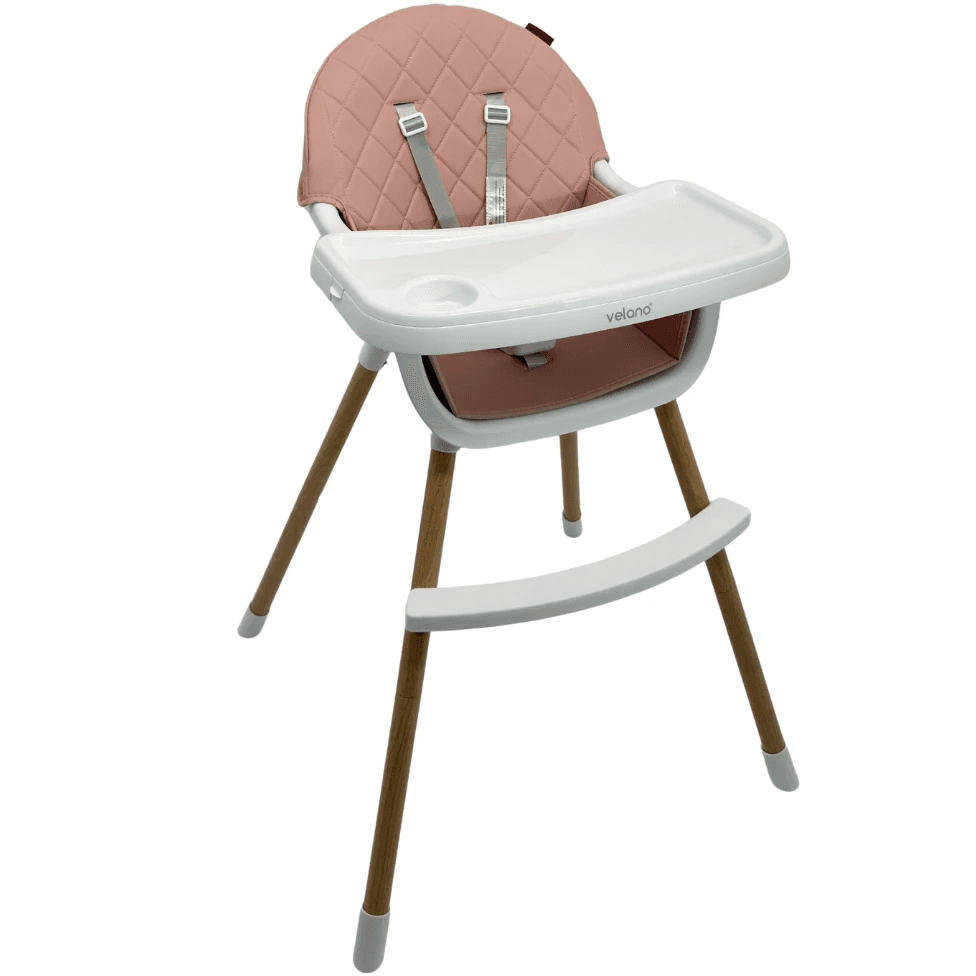 Стульчик для кормления 2в1 VELANO Evo 45684 pink