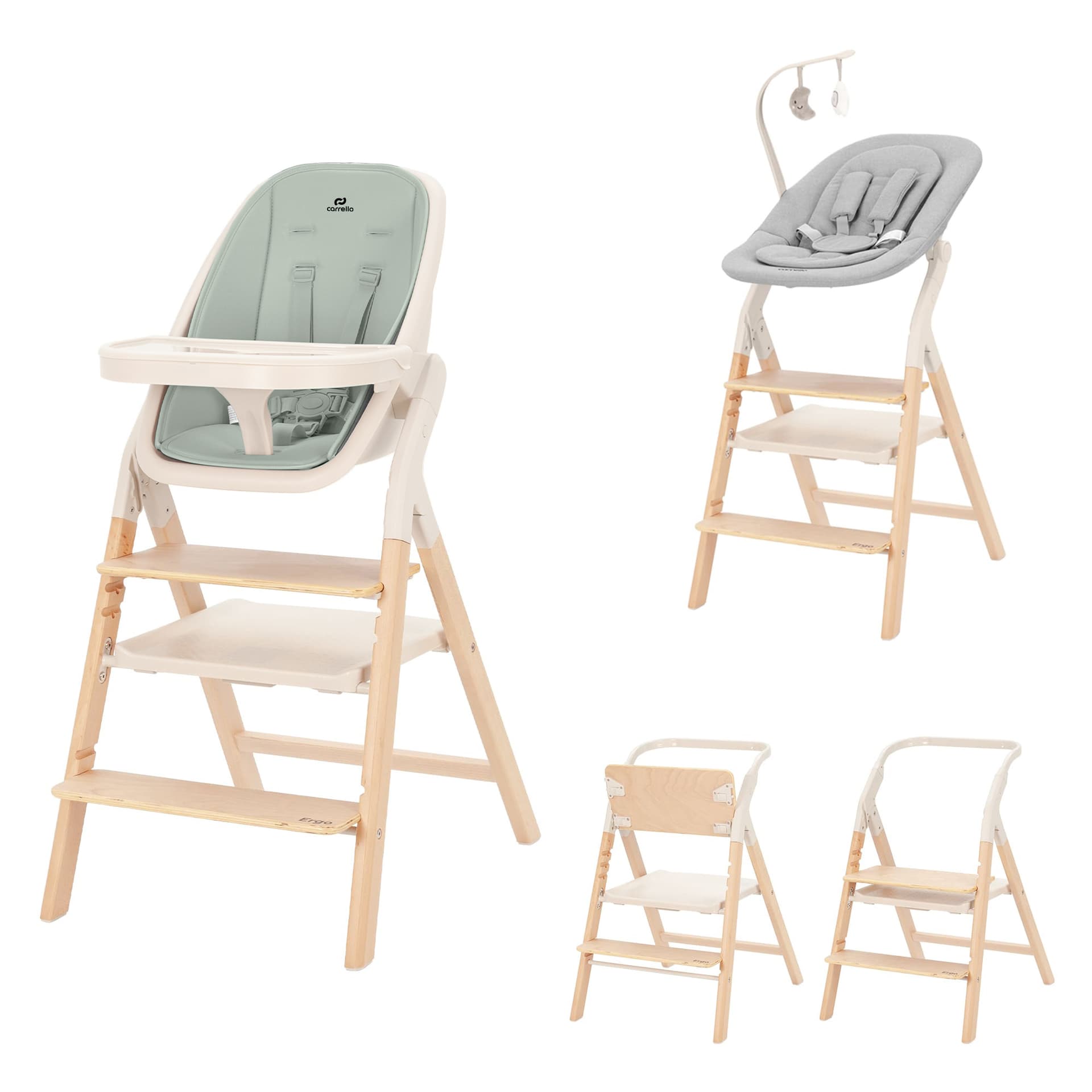 Стульчик для кормления Carrello Ergo CRL-16701 Elora Green