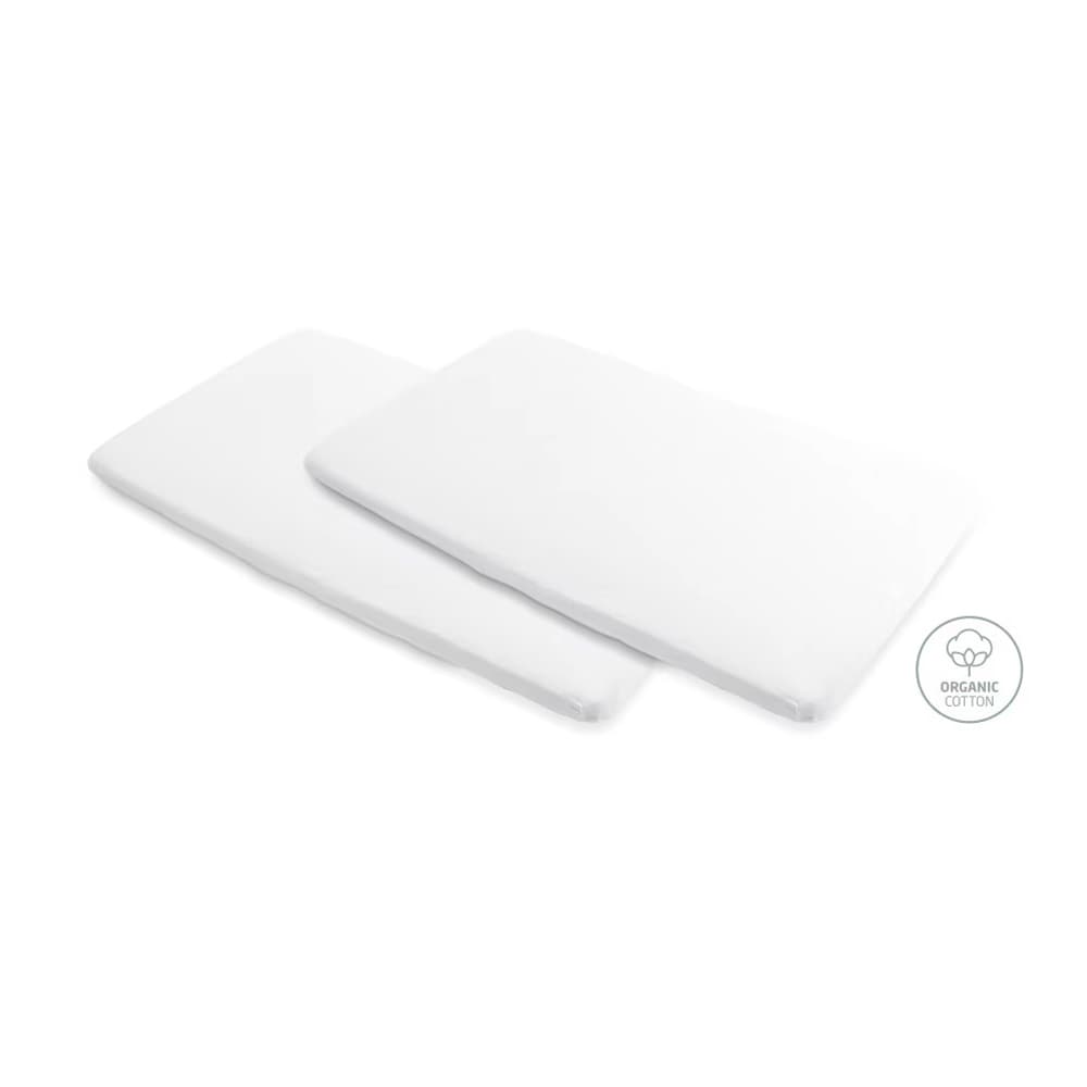 Простыни к кроватке-манежу Maxi-Cosi Calao Light 2 шт 2009431111 White