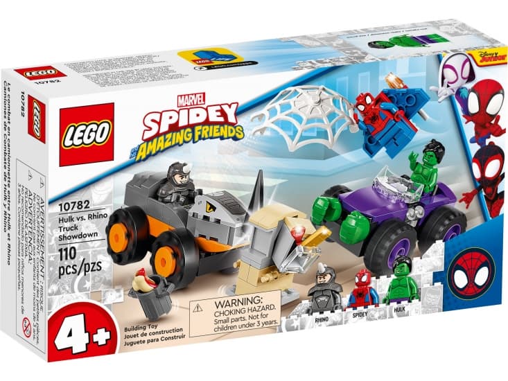 Конструктор Lego Marvel Битва Халка проти Носорога 110дет 10782 Конструктор Lego Marvel Битва Халка проти Носорога 110дет 10782
