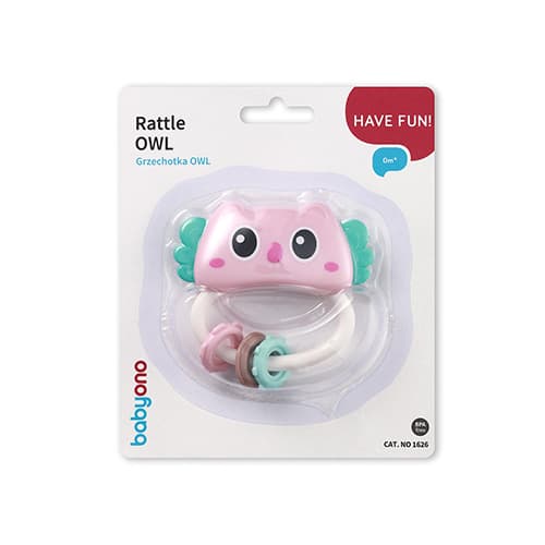 Брязкальце BabyOno Сова 1626