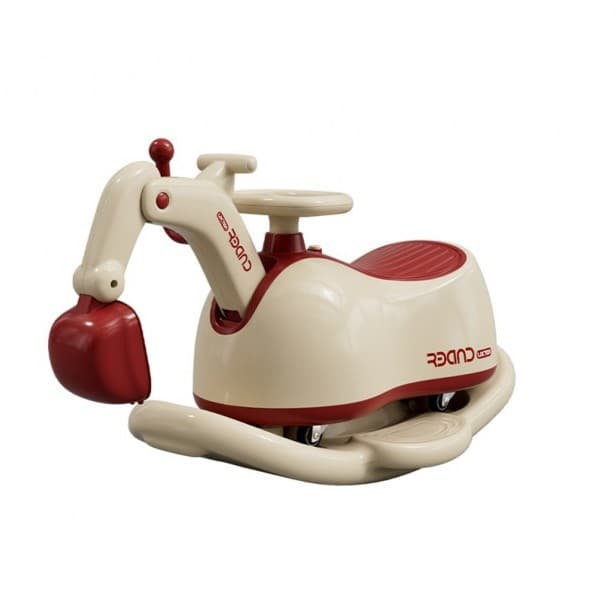 Каталка-толокар Beruty Excavator EX-911BR beige/red