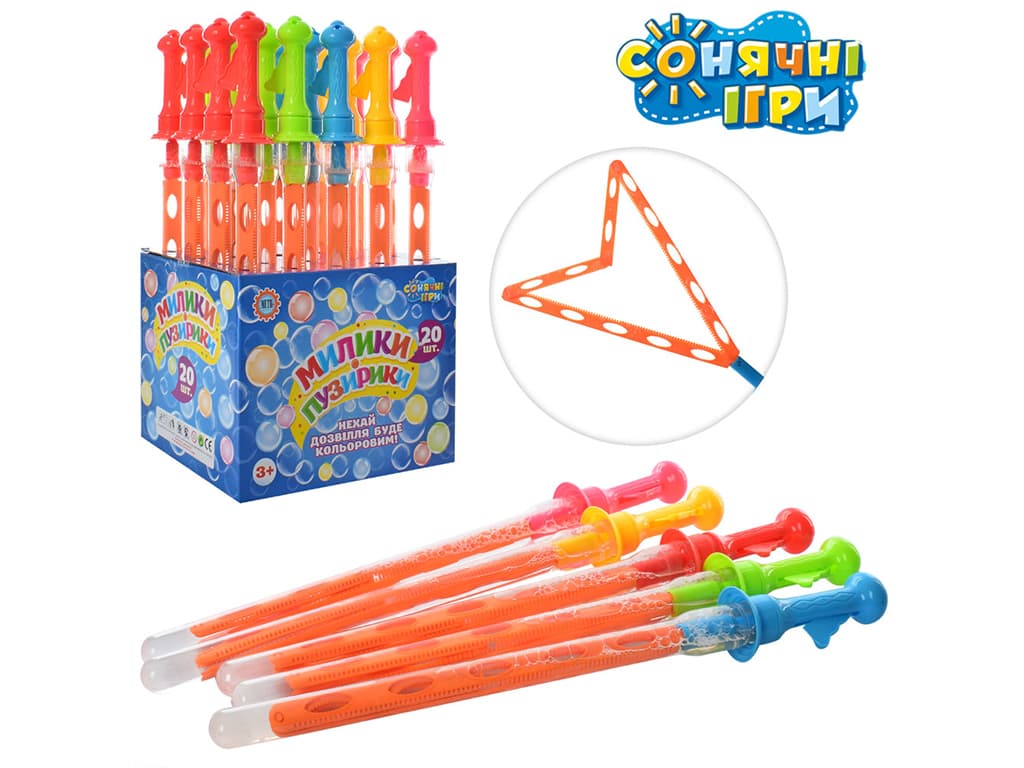 Мыльные пузыри Toys K Меч 44см 6666 Мыльные пузыри Toys K Меч 44см 6666