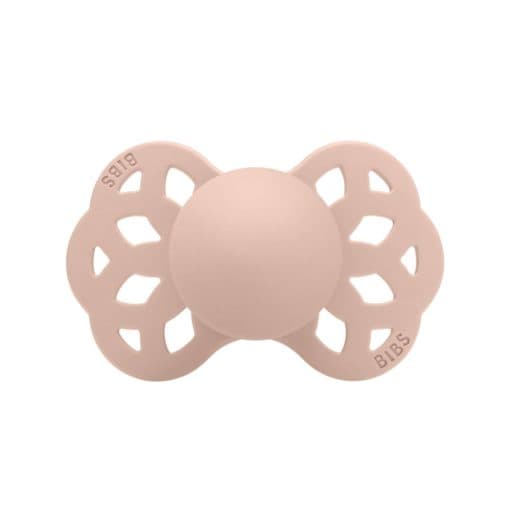 Пустышка силиконовая BIBS Infinity Symmetrical Blush 0-6м 441244С Пустышка силиконовая BIBS Infinity Symmetrical Blush 0-6м 441244С