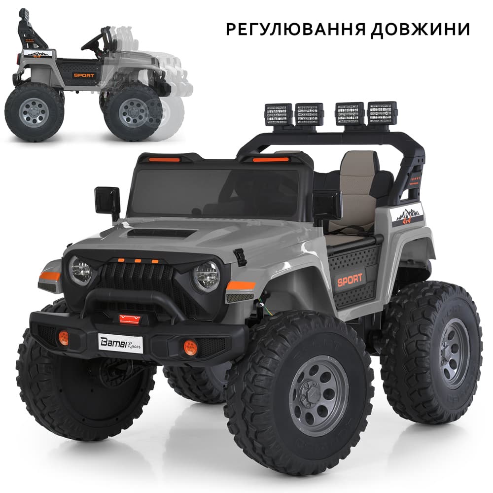 Электромобиль Bambi Racer Джип M 6204EBLR-11(24V)