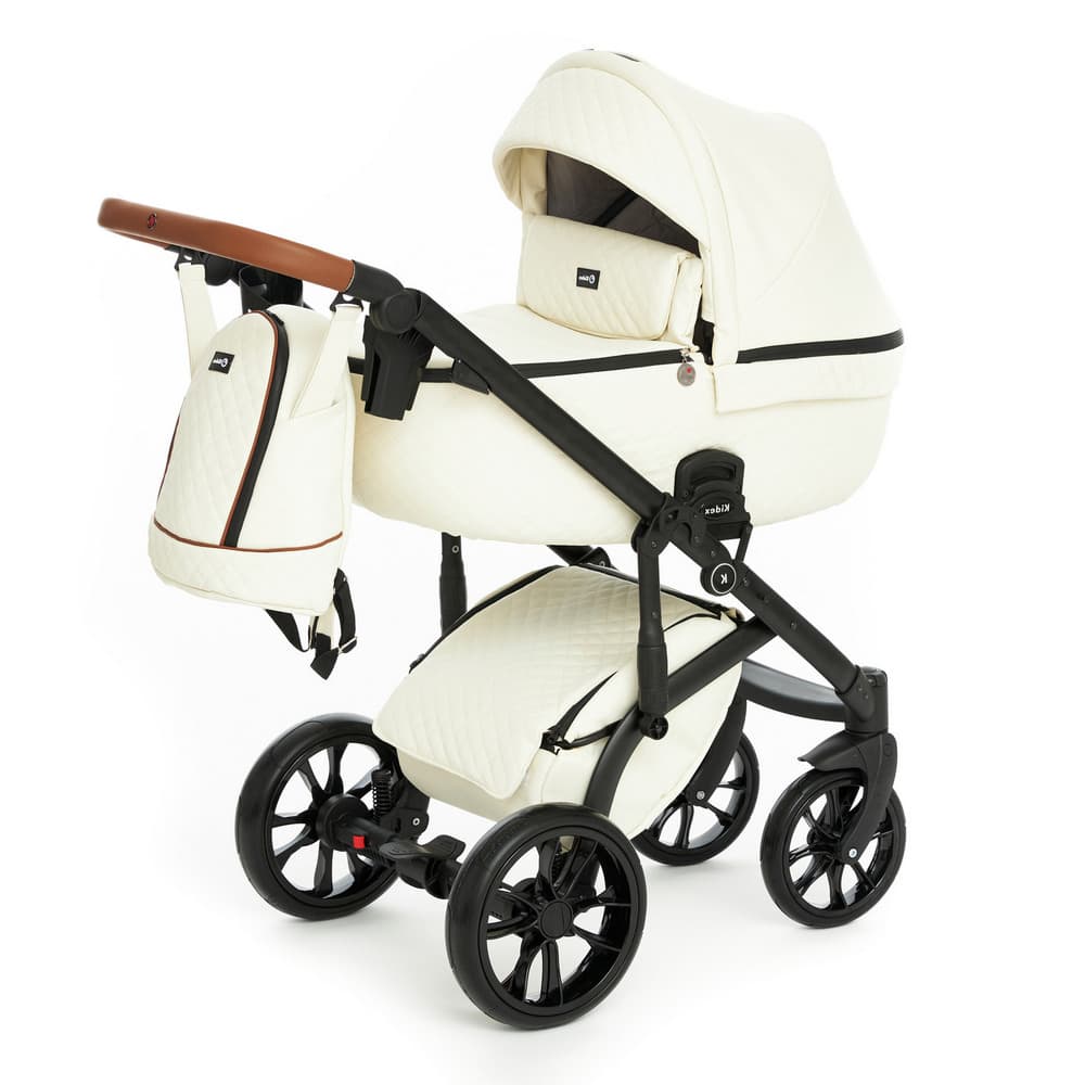 Коляска універсальна 2в1 Kidex K-Style Creme KDX0040 Handle Brown Коляска універсальна 2в1 Kidex K-Style Creme KDX0040 Handle Brown