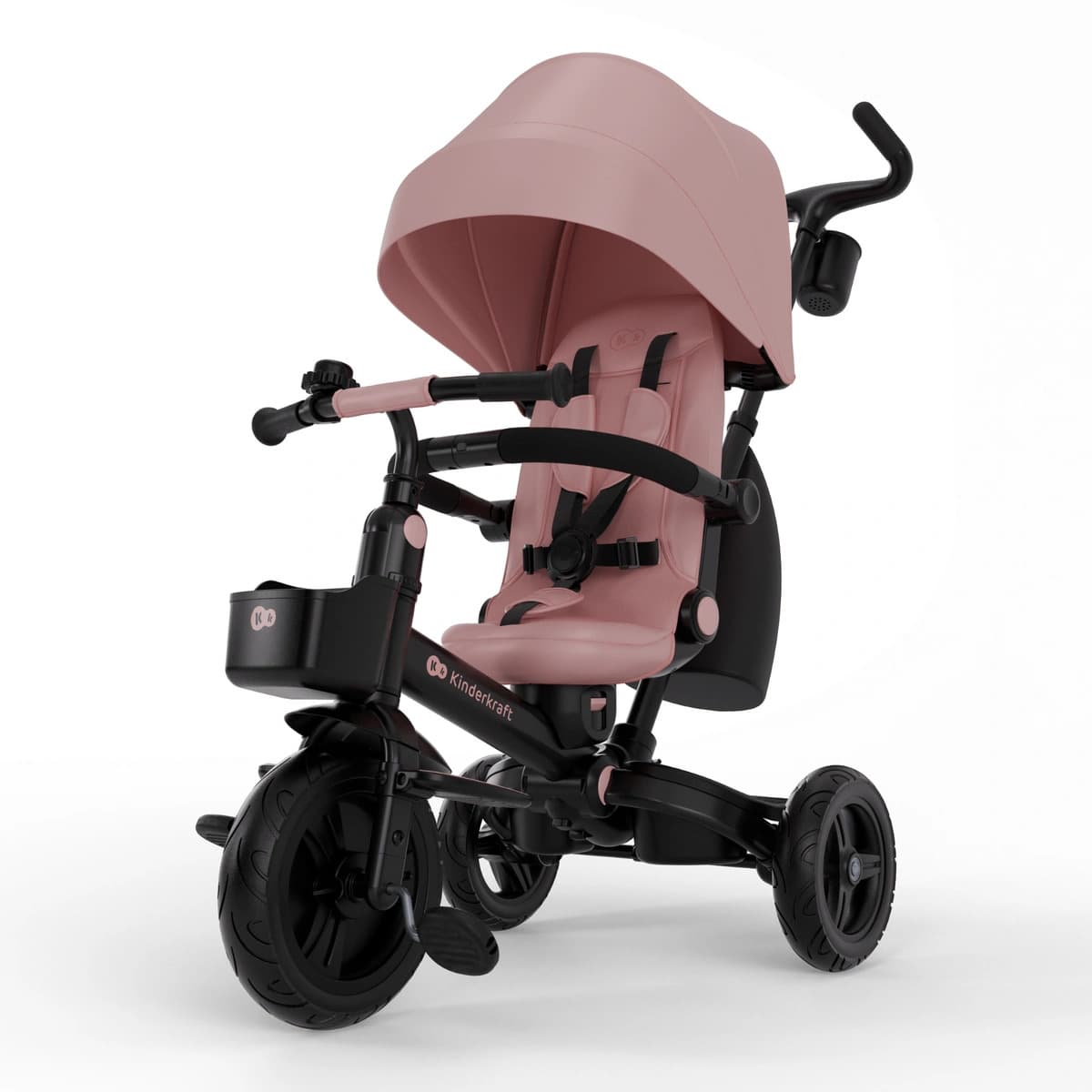 Велосипед 3-х колісний Kinderkraft Aveo 2 Plus Pink KRAVEO02PNK0000