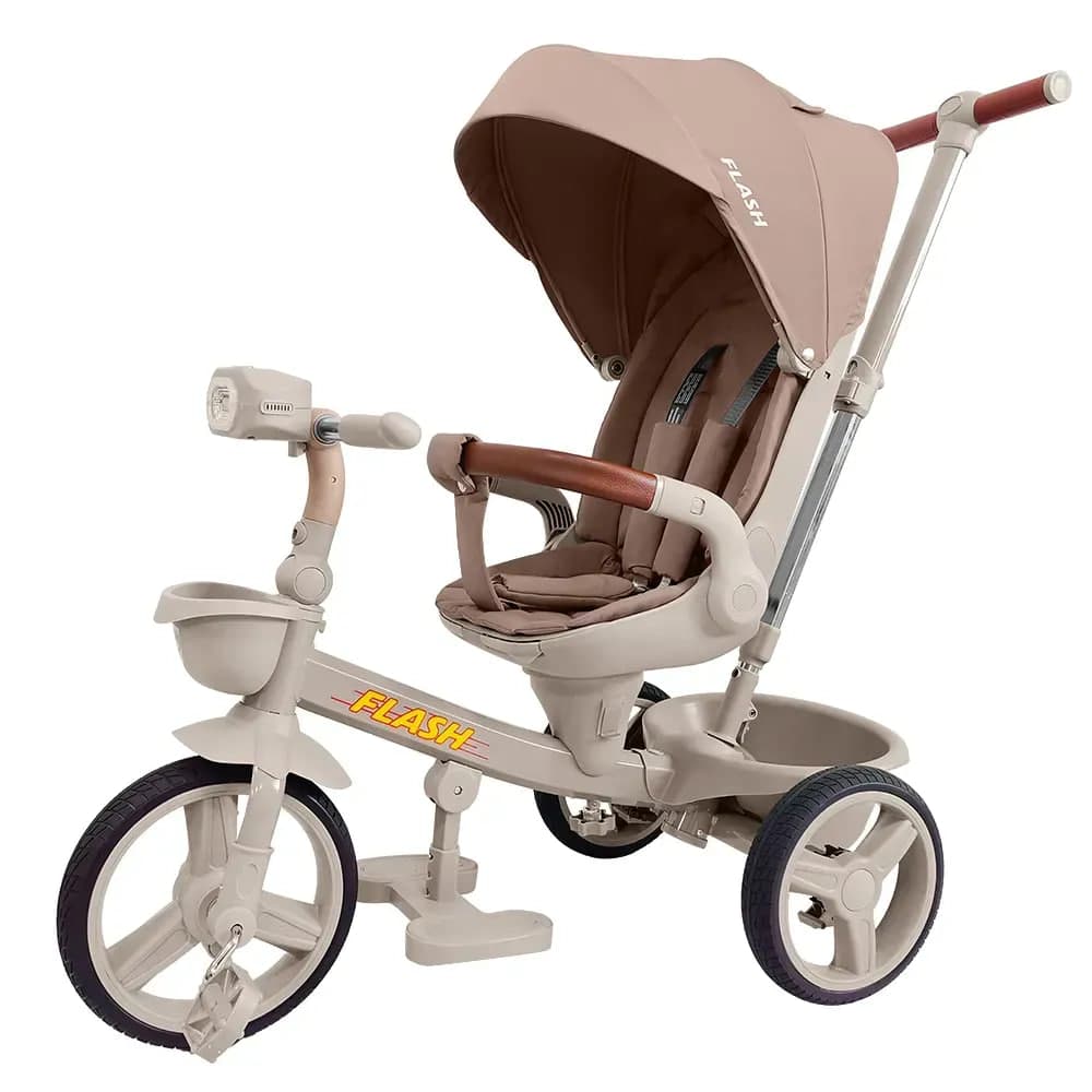 Велосипед 3-х колісний Tilly Flash T-3812 Beige
