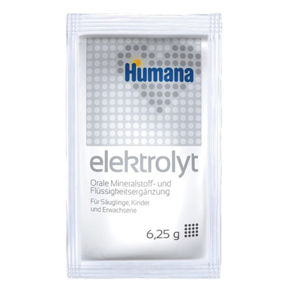 Суміш Humana електроліт з фенхелем 6,25г 6621ш Суміш Humana електроліт з фенхелем 6,25г 6621ш