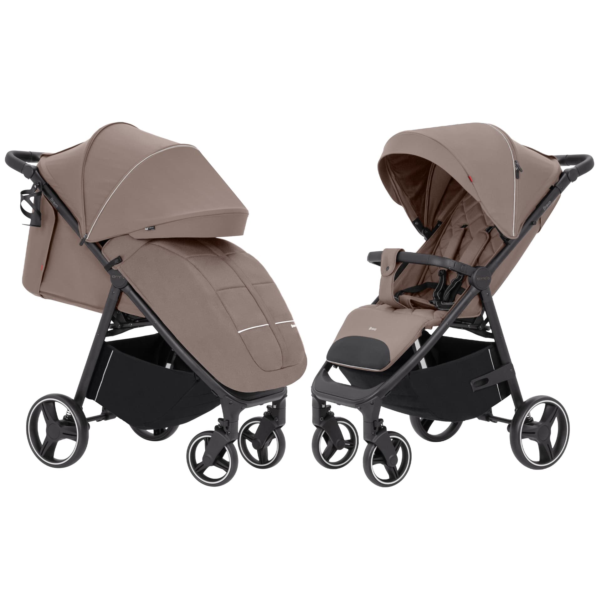 Коляска прогулочная Carrello Bravo CRL-8512 Castle Beige