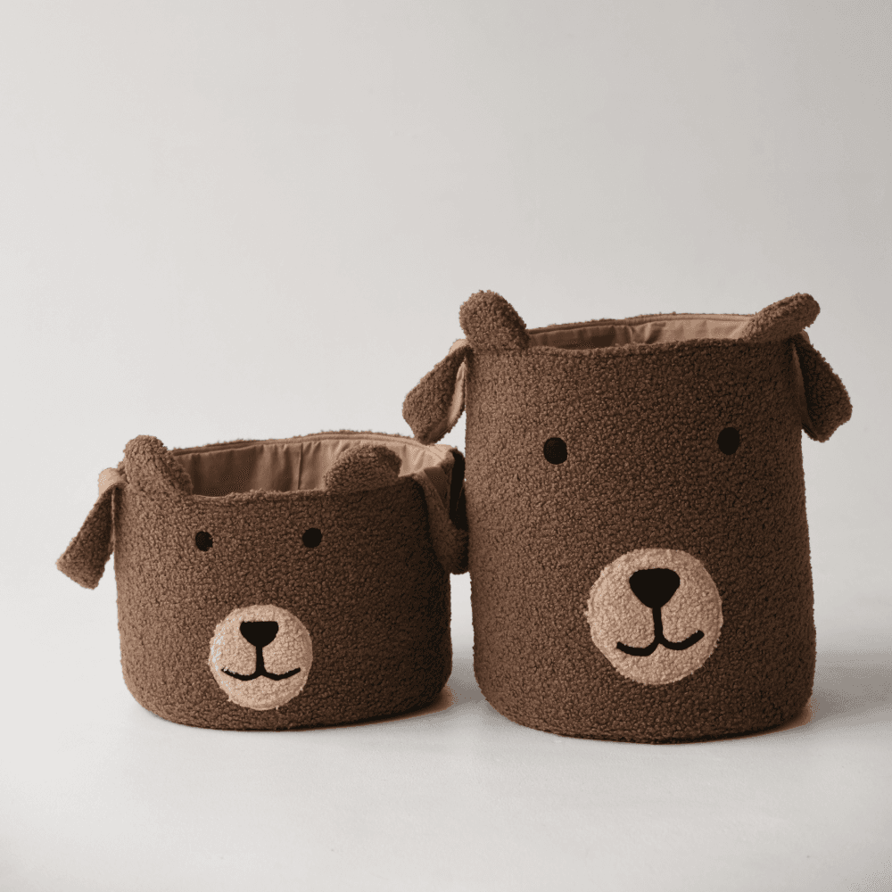 Корзина для игрушек Муся Мишка плюш 25см MП-25.2 Корзина для игрушек Муся Мишка плюш 25см MП-25.2