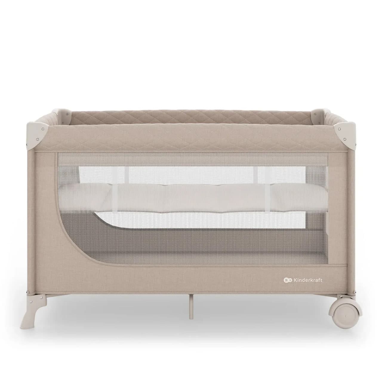 Кровать-манеж Kinderkraft Leody UP KCLEODUPBEG0000 Beige