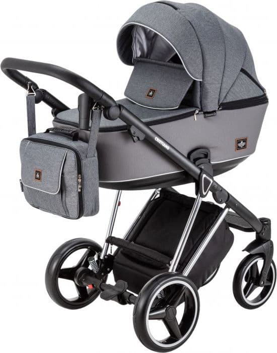 Коляска универсальная 2в1 Adamex Cristiano Special Edition CR-433A