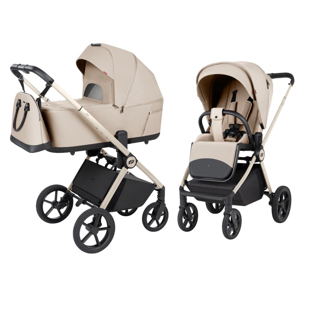 Коляска універсальна 2в1 Carrello Ultra F CRL-6556 Polar Beige