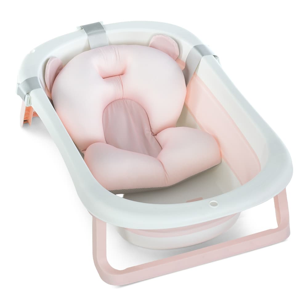 Ванна дитяча складна з вкладишем El Camino Plus ME 1151 Peony Pink