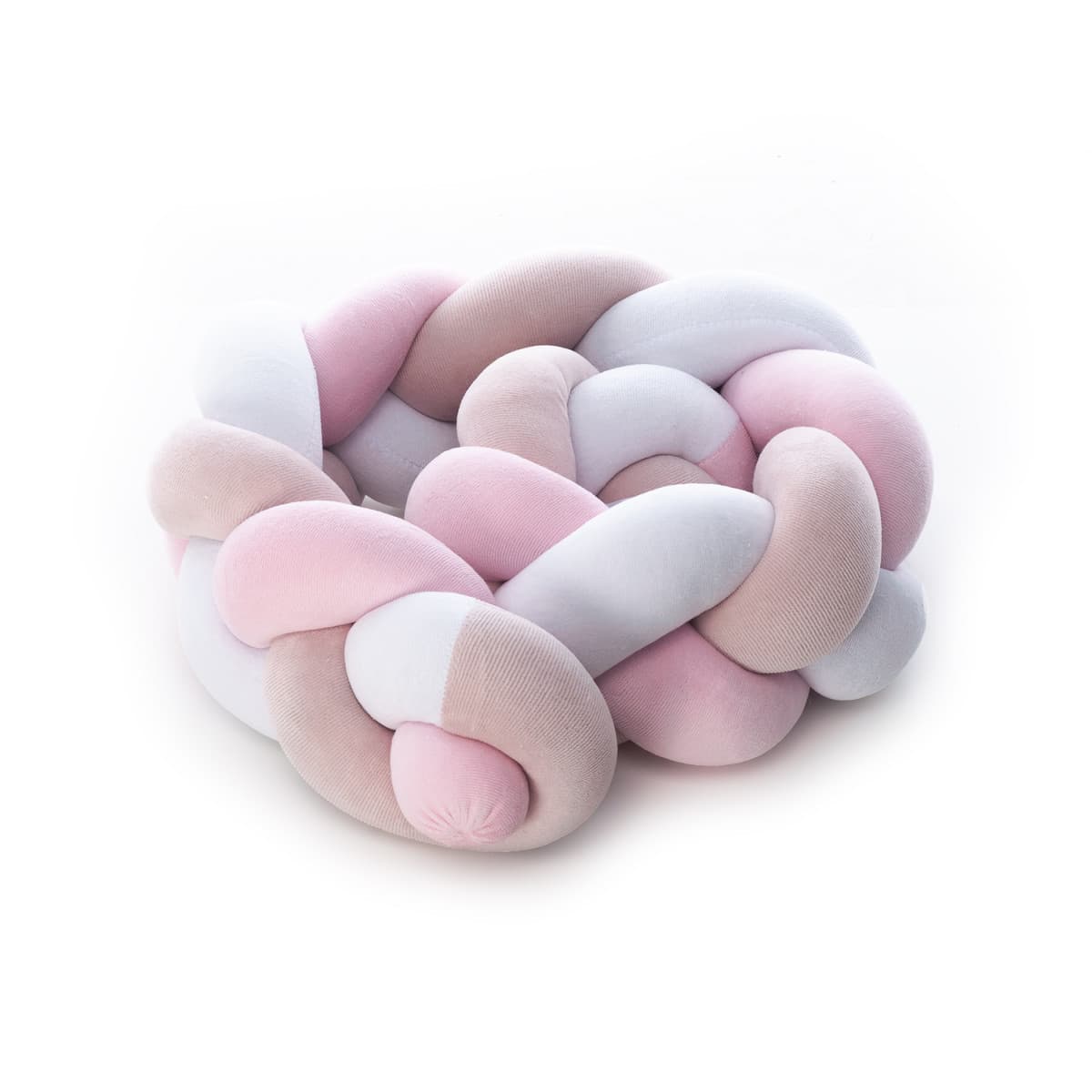 Бампер-косичка Twins 120 см 2020-K3-120-15 peach