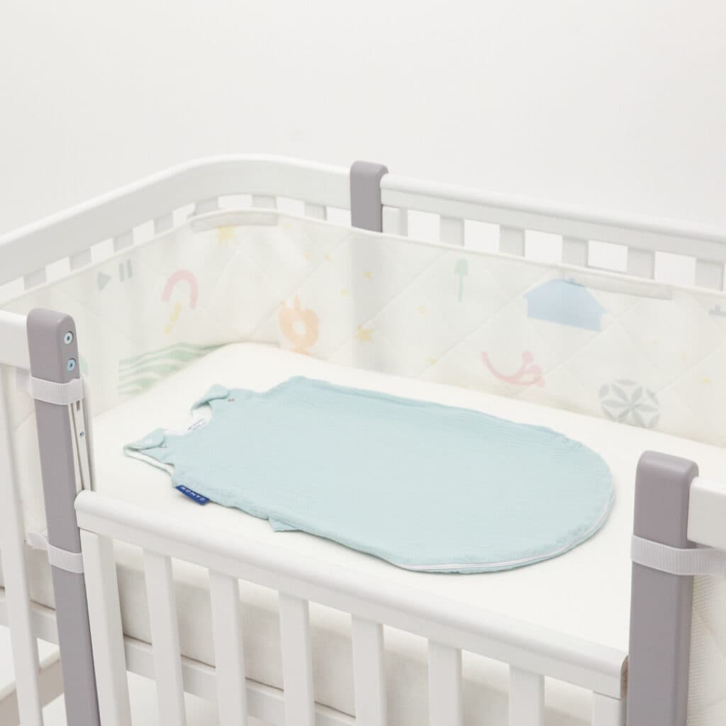 Постельный комплект Sonto Sleepset Лето 120*60 см с закругленными углами Мятный крем 0541