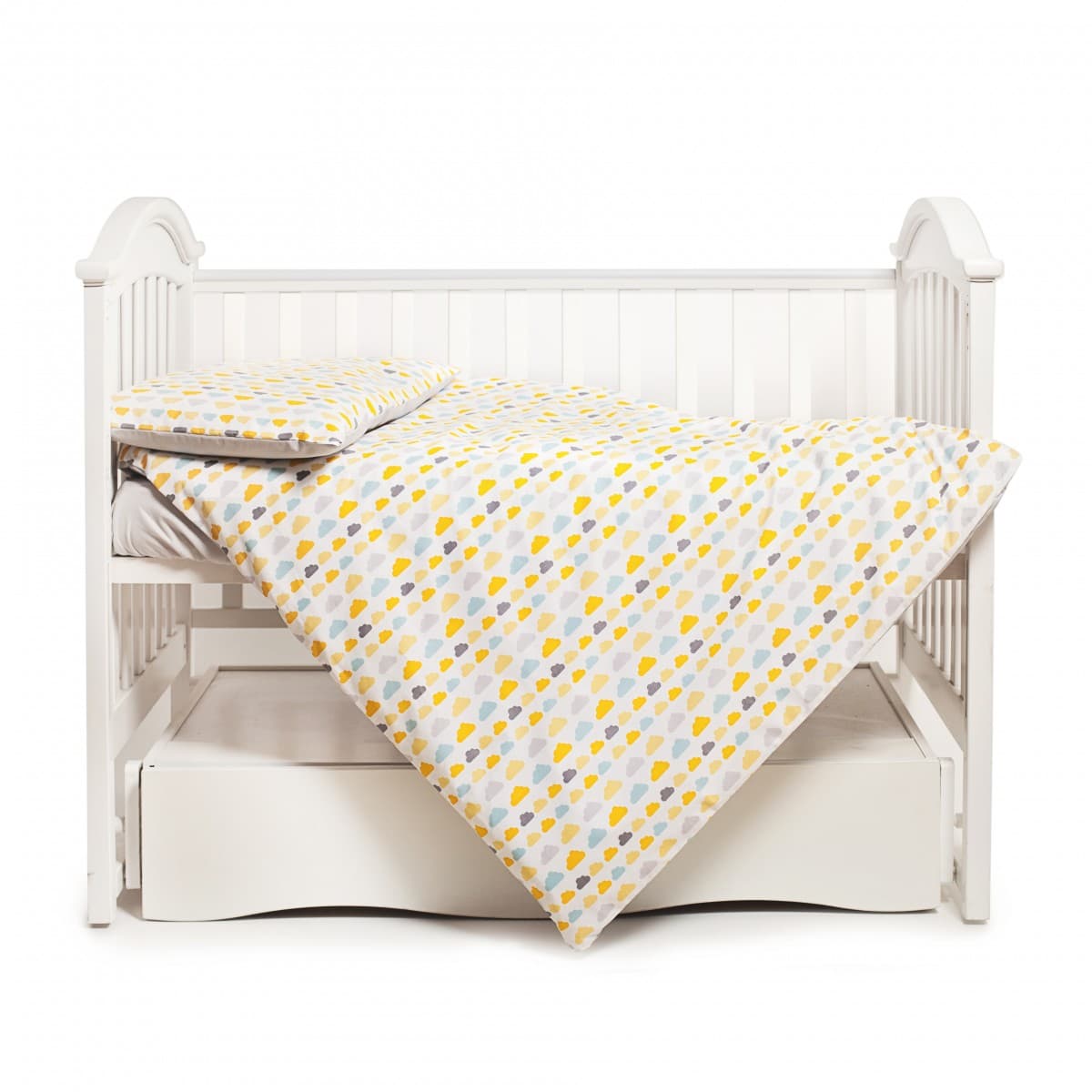 Змінний комплект Twins Happy Clouds yellow 3од 3033-TH-30205