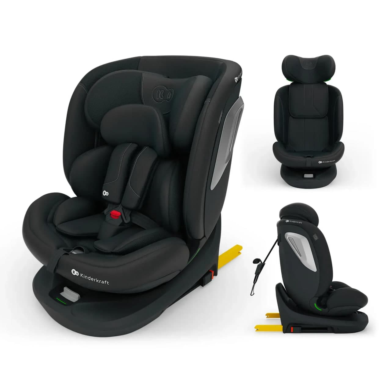 Автокрісло Kinderkraft i-Grow 2 Plus i-Size KCIGRO02BLKPL00 Black