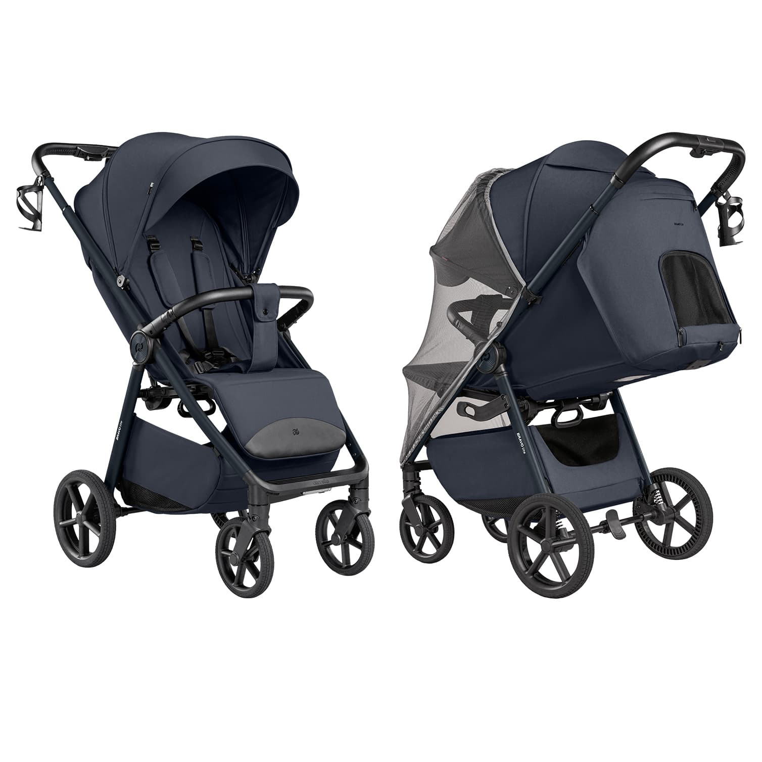 Коляска прогулочная Carrello Bravo Lite CRL-5529 Midnight Blue Коляска прогулочная Carrello Bravo Lite CRL-5529 Midnight Blue