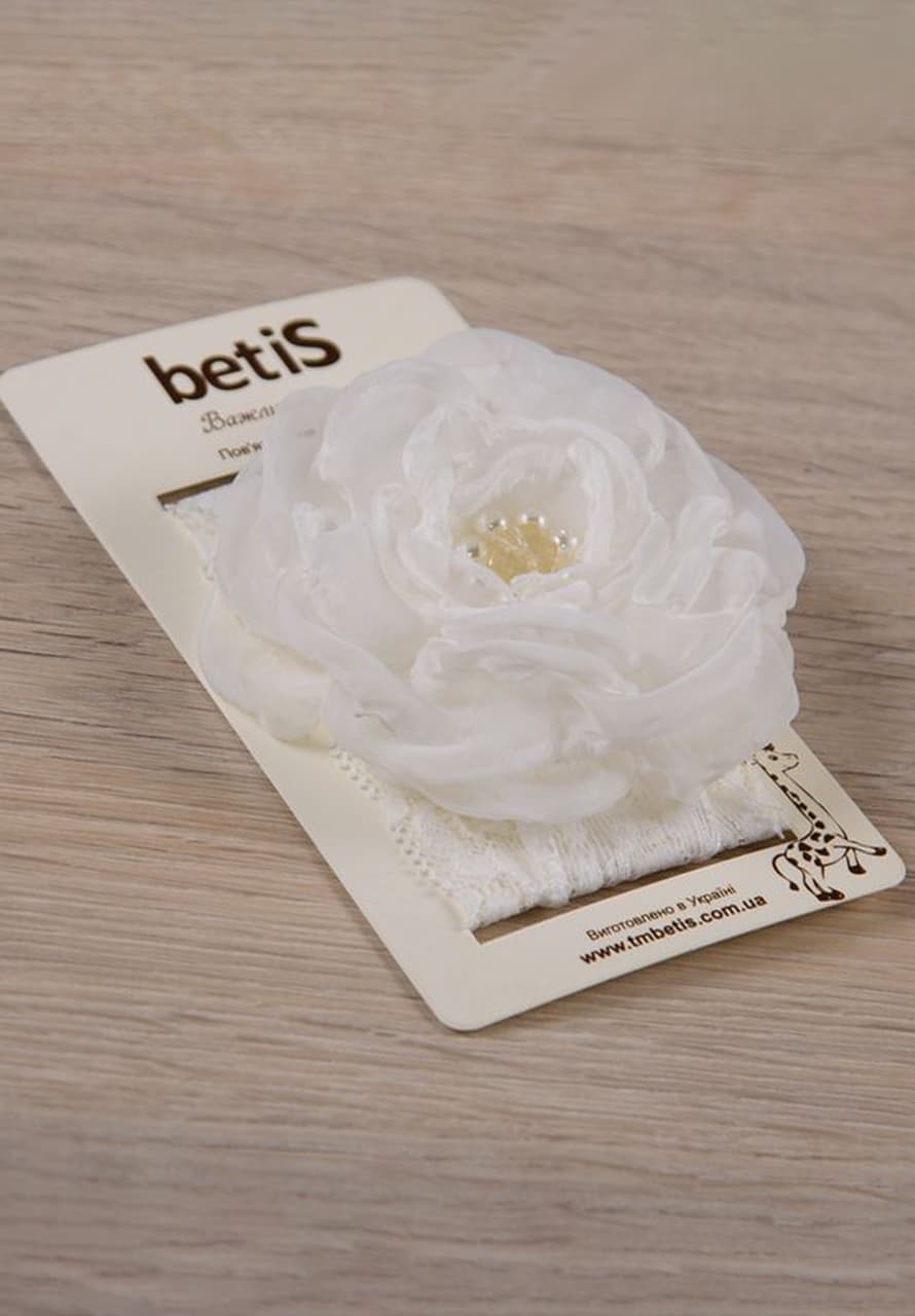 Повязка "Емілія" BETIS 27081760-61 -молочный Повязка "Емілія" BETIS 27081760-61 -молочный
