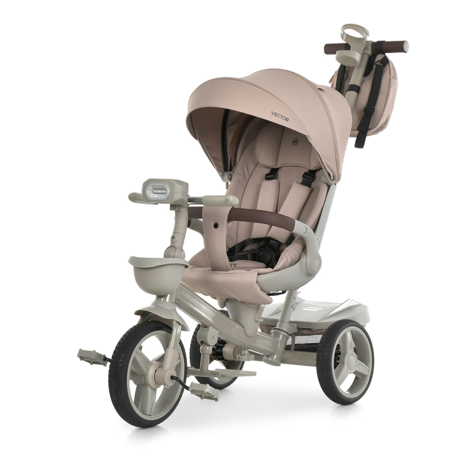 Велосипед 3-х колесный El Camino Vector ME 1162-1 Taupe Beige