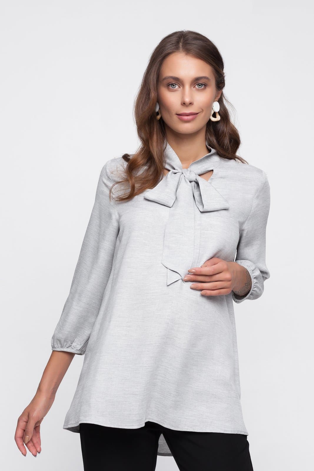 Туника S-XL Юла мама Berenice TN-30.011 -серый Туника S-XL Юла мама Berenice TN-30.011 -серый