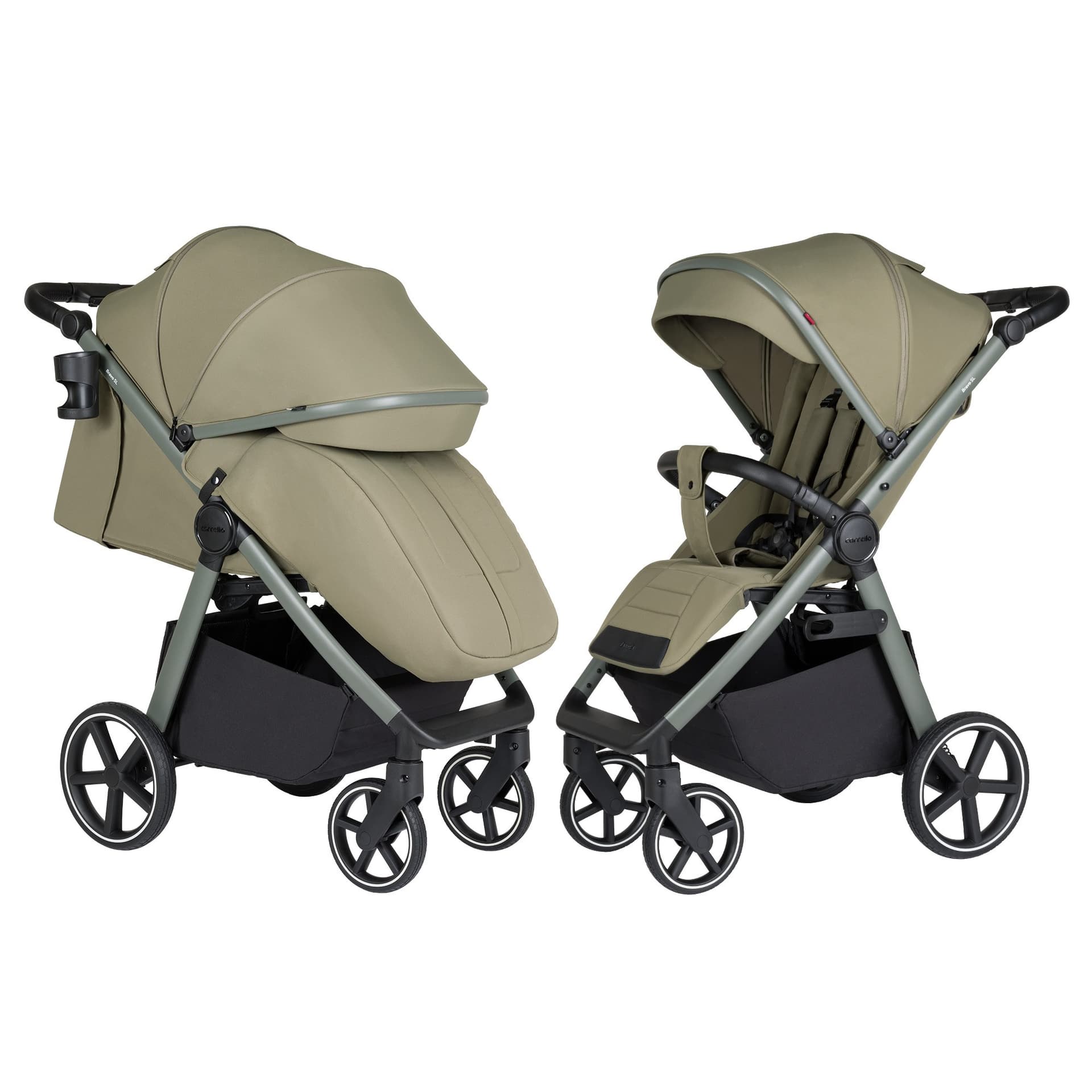 Коляска прогулочная Carrello Bravo SL Deluxe CRL-5520 Mosaic Green