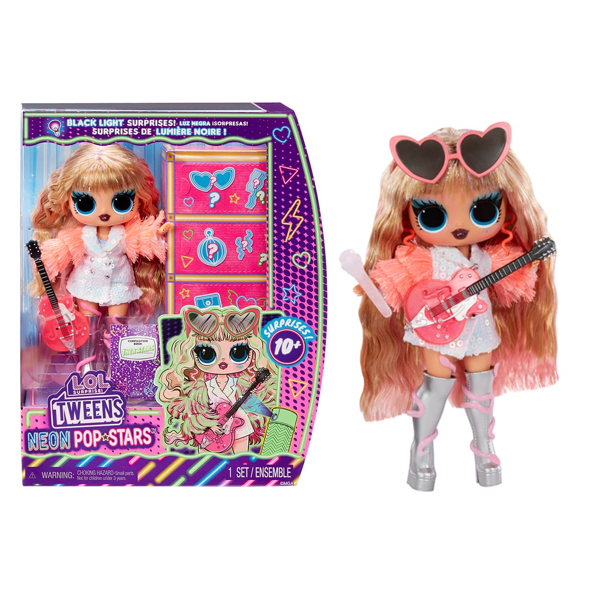 Лялька LOL Surprise Tweens Neon Pop Тея Старс 120650 Лялька LOL Surprise Tweens Neon Pop Тея Старс 120650