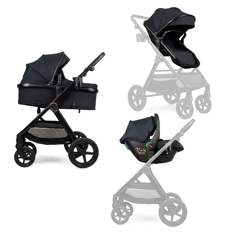 Коляска-трансформер 3в1 Ninos Ventura NV3V12026BL Black