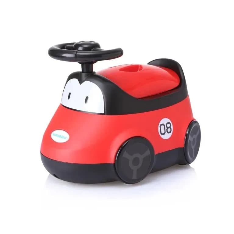 Горщик Babyhood Автомобіль BH-116R Червоний