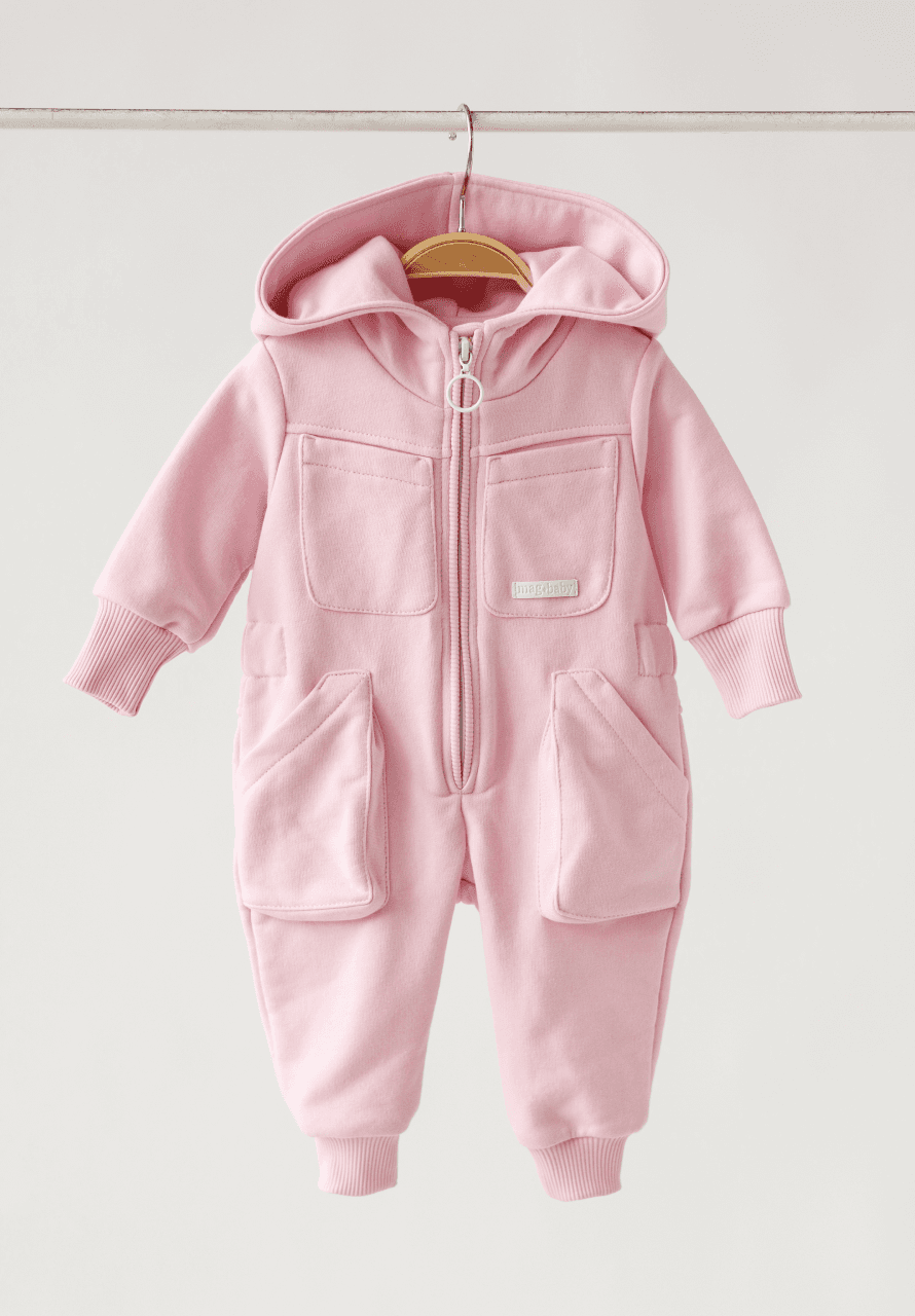 Комбінезон для новонароджених "Kolman" Magbaby 120950 -рожевий Комбінезон для новонароджених "Kolman" Magbaby 120950 -рожевий