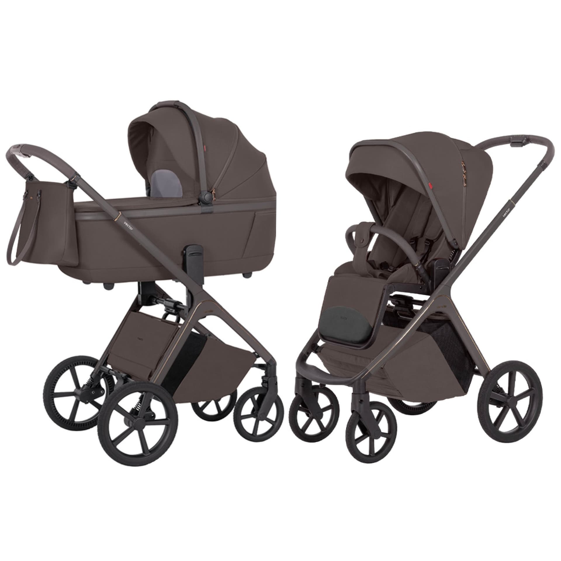 Коляска универсальная 2в1 Carrello Vector CRL-6552 Merino beige