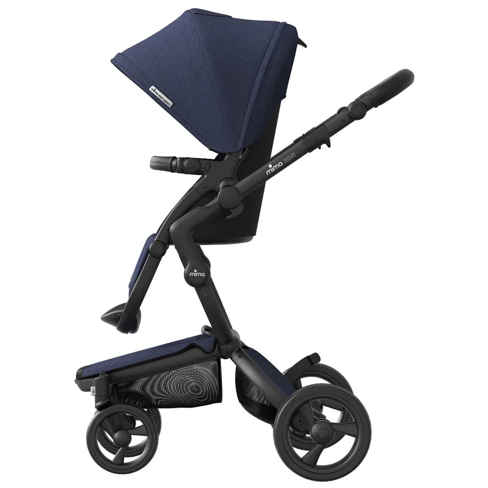 Коляска прогулочная Mima Xari Sport A401810 71012 Black/Denim фото 2 Коляска прогулочная Mima Xari Sport A401810 71012 Black/Denim фото 2