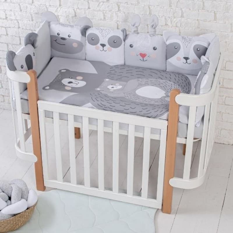 Постельный комплект Верес Zoo gray 6ед 216.25