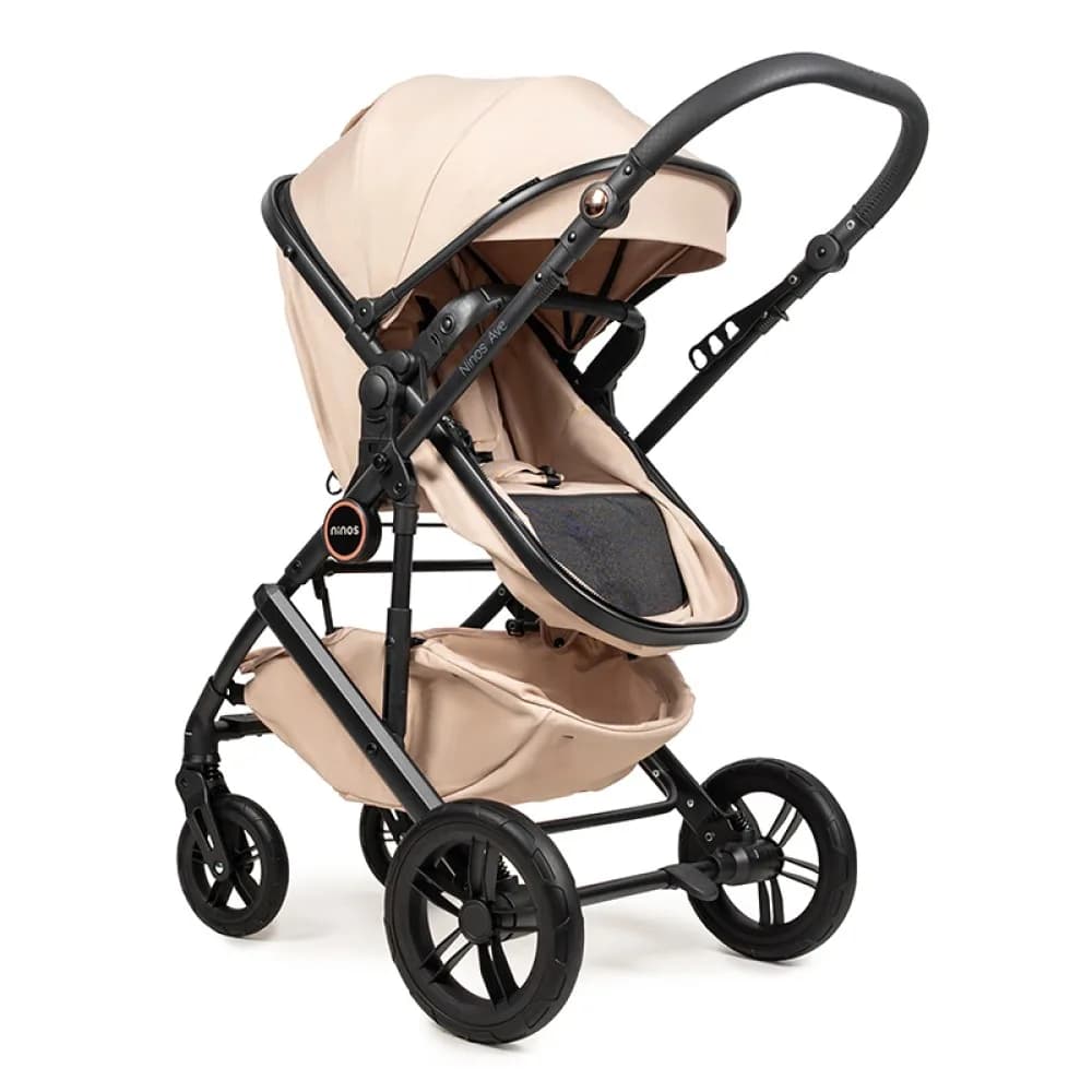Коляска-трансформер 3в1 Ninos Ave NAV3V12026LB Light Beige фото 3 Коляска-трансформер 3в1 Ninos Ave NAV3V12026LB Light Beige фото 3