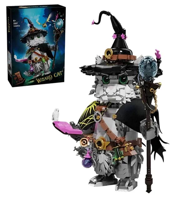 Конструктор Toys K Кіт чарівник 1458дет 33007 фото 2