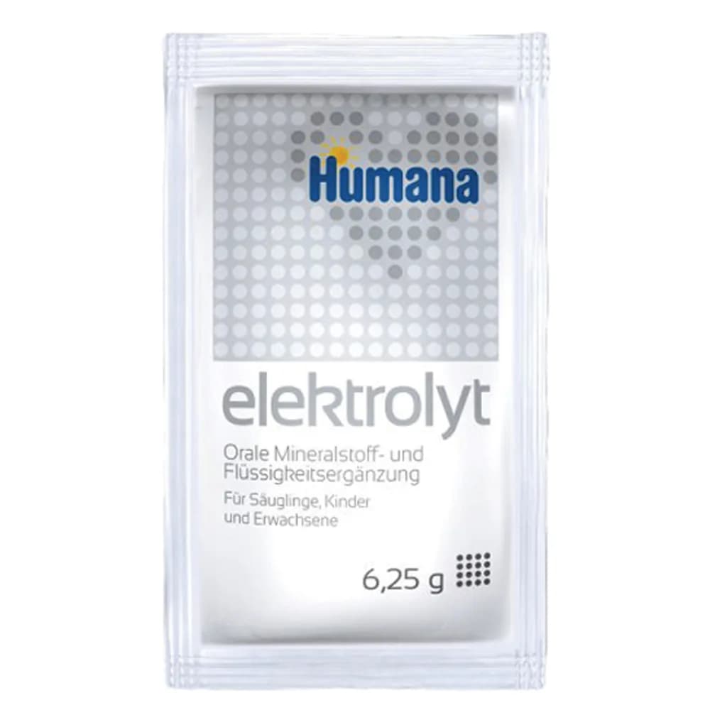 Суміш Humana електроліт з фенхелем 6,25г 6621ш фото 3 Суміш Humana електроліт з фенхелем 6,25г 6621ш фото 3